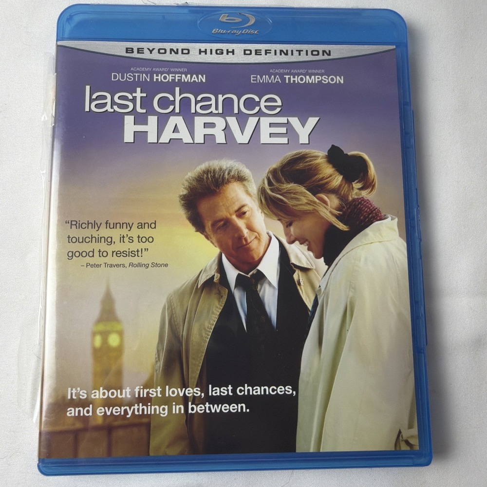 Last Chance Harvey Blu-ray 2008 Dustin Hoffman Emma Thompson Joel Hopkins